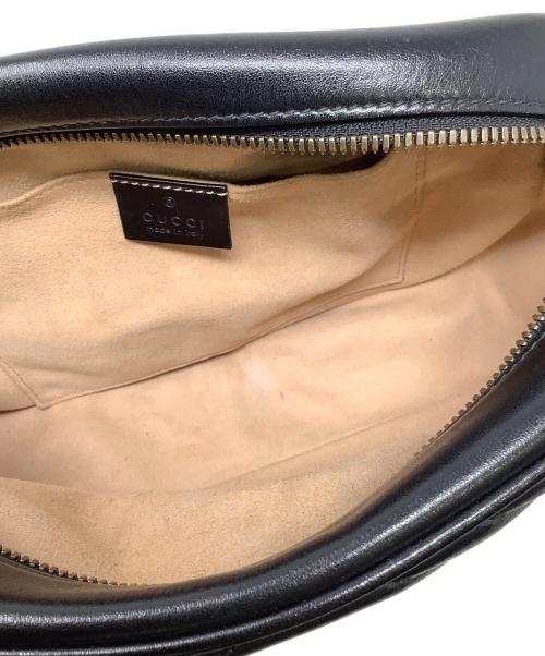 GUCCI（グッチ）GUCCI (グッチ) グッチ GGマーモント ショルダーバッグ ブラックの古着・服飾アイテム
