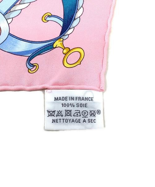 HERMES（エルメス）HERMES (エルメス) HERMES（エルメス）les voitures nouvelles カレ70 ピンクの古着・服飾アイテム