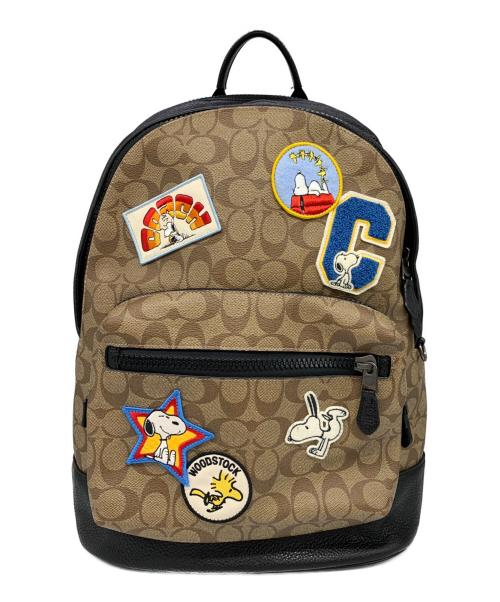 COACH（コーチ）COACH (コーチ) リュック ベージュの古着・服飾アイテム