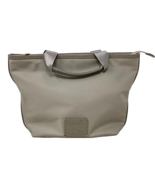 PAUL SMITH（ポールスミス）PAUL SMITH (ポールスミス) コアナイロンハンドバッグ　Paul Smith（ポールスミス） ベージュの古着・服飾アイテム