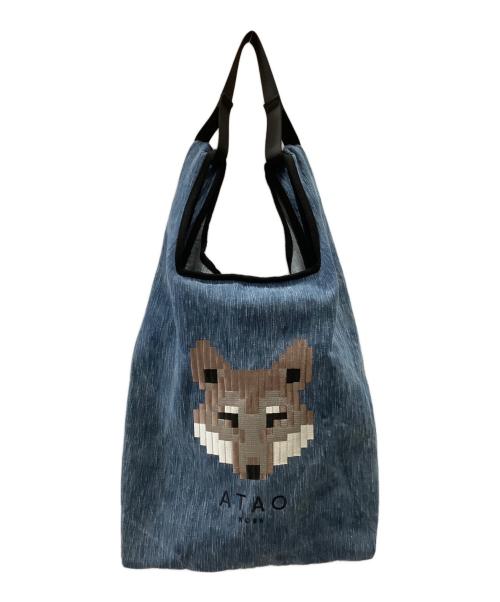 ATAO（アタオ）ATAO (アタオ) トートバッグ　ATAO（アタオ） インディゴの古着・服飾アイテム