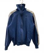 adidasアディダス）の古着「70s 西ドイツ製 デサント//　トラックジャケット」｜ブルー