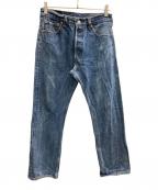 LEVI'Sリーバイス）の古着「デニムパンツ　	501xx　ボタン裏524」｜インディゴ