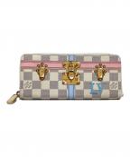 LOUIS VUITTONルイ ヴィトン）の古着「LOUIS VUITTON（ルイヴィトン）　N60109　ダミエ・アズール　ポルトフォイユ・クレマンス　CA1158」｜ベージュ