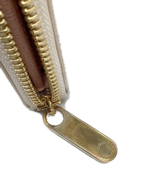 LOUIS VUITTON（ルイ ヴィトン）LOUIS VUITTON (ルイ ヴィトン) LOUIS VUITTON（ルイヴィトン）　N60109　ダミエ・アズール　ポルトフォイユ・クレマンス　CA1158 ベージュの古着・服飾アイテム