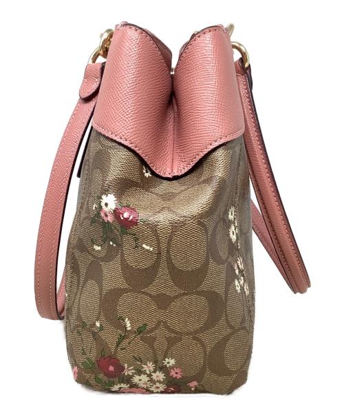 COACH（コーチ）COACH (コーチ) COACH（コーチ）　F28963　キャンバス フラワープリント ブルック キャリーオールの古着・服飾アイテム