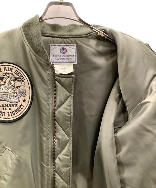 TED COMPANY（テッドカンパニー）TED COMPANY (テッドカンパニー) MA-1ジャケット カーキ サイズ:38の古着・服飾アイテム