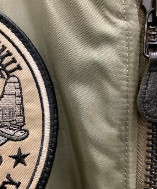 TED COMPANY（テッドカンパニー）TED COMPANY (テッドカンパニー) MA-1ジャケット カーキ サイズ:38の古着・服飾アイテム