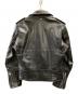 Schott (ショット) ダブルライダースジャケット ブラック サイズ:38：65000円