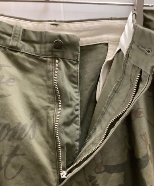AVIREX（アヴィレックス）AVIREX (アヴィレックス) 60’s ARMY CHINO PANTS ”ARCHIVE GRAPHIC オリーブ サイズ:XLの古着・服飾アイテム