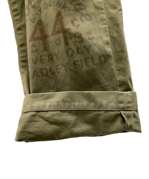 AVIREX（アヴィレックス）AVIREX (アヴィレックス) 60’s ARMY CHINO PANTS ”ARCHIVE GRAPHIC オリーブ サイズ:XLの古着・服飾アイテム