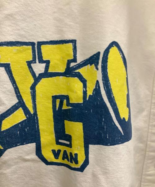 VAN×Shower CLUB（ヴァン シャワークラブ）VAN×Shower CLUB (ヴァン シャワークラブ) BDシャツワンピース ホワイト サイズ:Fの古着・服飾アイテム