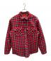 SUPREME（シュプリーム）の古着「長袖シャツ　	arc logo quilted flannel shirt」｜レッド