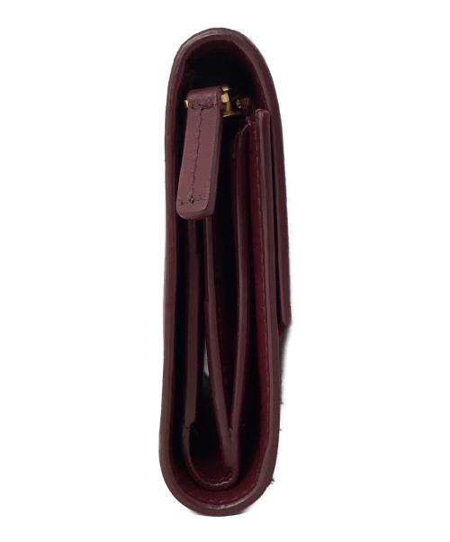 BOTTEGA VENETA（ボッテガベネタ）BOTTEGA VENETA (ボッテガベネタ) 3つ折り財布　BOTTEGA VENETA（ボッテガベネタ）　	P013840282R レッドの古着・服飾アイテム