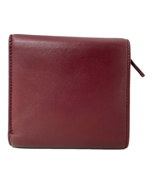 BOTTEGA VENETA（ボッテガベネタ）BOTTEGA VENETA (ボッテガベネタ) 3つ折り財布　BOTTEGA VENETA（ボッテガベネタ）　	P013840282R レッドの古着・服飾アイテム