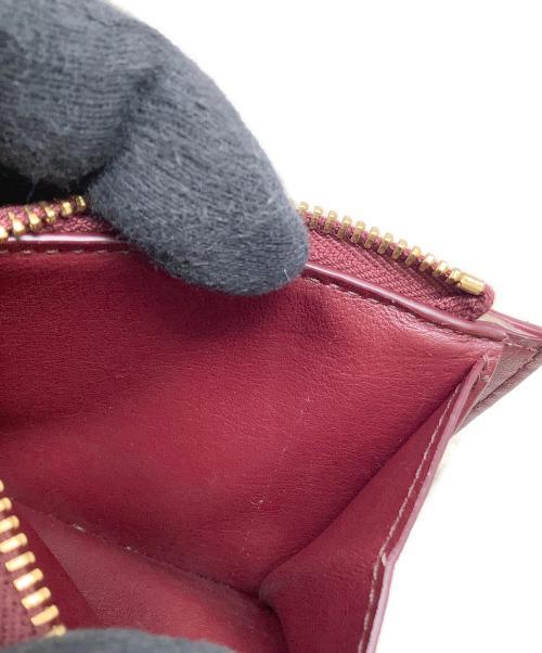 BOTTEGA VENETA（ボッテガベネタ）BOTTEGA VENETA (ボッテガベネタ) 3つ折り財布　BOTTEGA VENETA（ボッテガベネタ）　	P013840282R レッドの古着・服飾アイテム