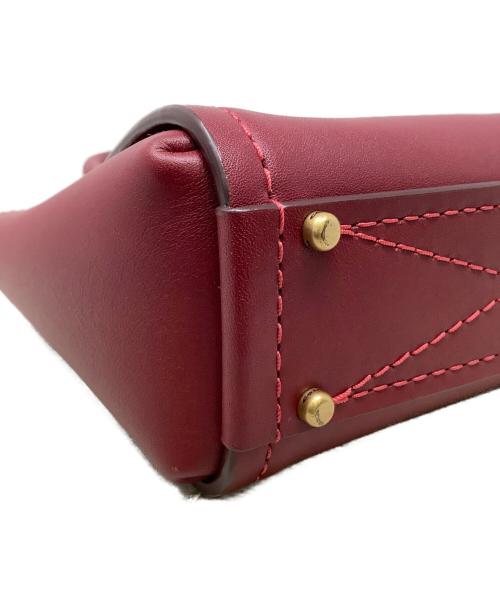 COACH（コーチ）COACH (コーチ) COACH ハンドバッグ レザー RED レッドの古着・服飾アイテム
