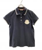 MONCLERモンクレール）の古着「ポロシャツ　20SS MAGLIA POLO MANICA CORTA」｜ネイビー