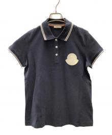 MONCLER（モンクレール）の古着「ポロシャツ　	20SS MAGLIA POLO MANICA CORTA」｜ネイビー
