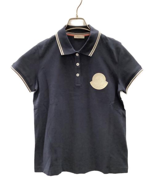 MONCLER（モンクレール）MONCLER (モンクレール) ポロシャツ　	20SS MAGLIA POLO MANICA CORTA ネイビー サイズ:Mの古着・服飾アイテム