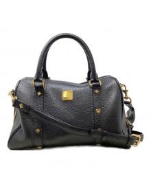 MCM（エムシーエム）の古着「2WAYバッグ」｜ブラック