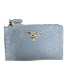 PRADA（プラダ）の古着「カードケース　PRADA（プラダ）　1MC086」｜ブルー
