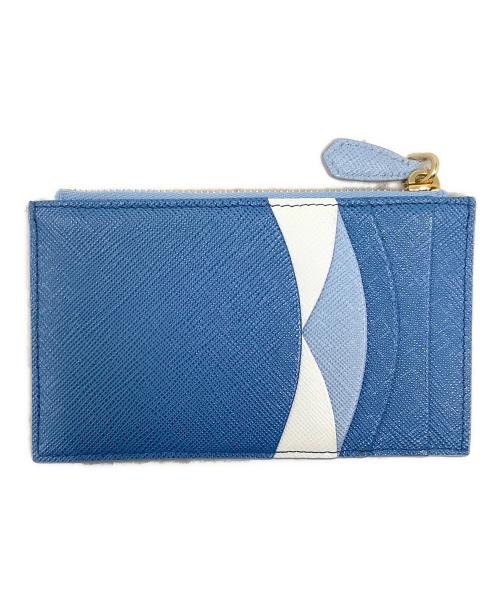 PRADA（プラダ）PRADA (プラダ) カードケース　PRADA（プラダ）　1MC086 ブルーの古着・服飾アイテム