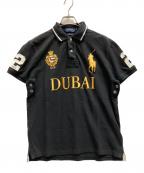 RALPH LAURENラルフローレン）の古着「DUBAI ポロシャツ」｜ブラック