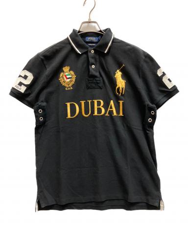 r*6様 【希少】ラルフローレン DUBAI ポロシャツ 黒金 ブラック ゴール 中古・古着通販】RALPH LAUREN (ラルフローレン) DUBAI ポロシャツ