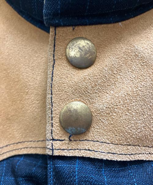 WAREHOUSE（ウエアハウス）WAREHOUSE (ウエアハウス) RockyMountainFeatherBed (ロッキーマウンテンフェザーベッド) Rocky Mountain Featherbedダウンベスト ネイビー サイズ:38の古着・服飾アイテム