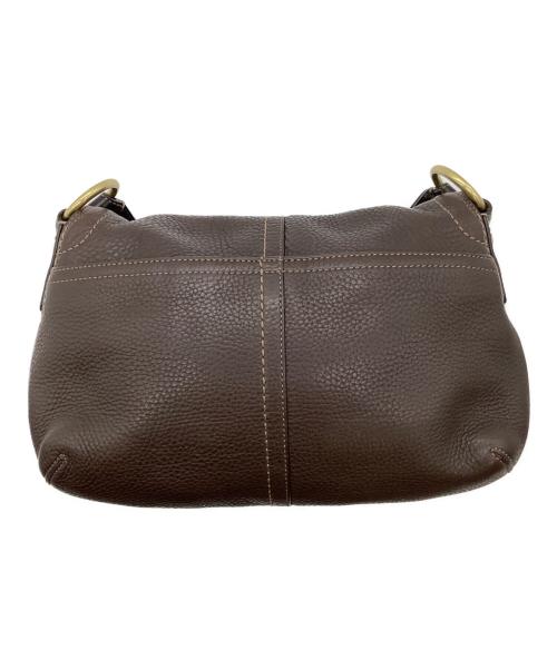 COACH（コーチ）COACH (コーチ) ハンドバッグ　レザー ブラウンの古着・服飾アイテム