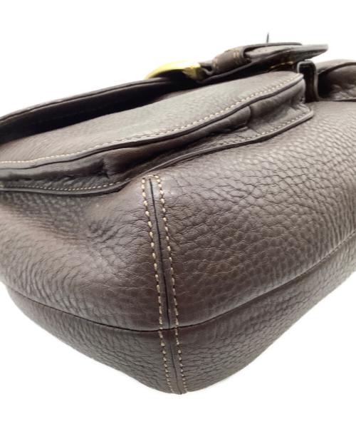 COACH（コーチ）COACH (コーチ) ハンドバッグ　レザー ブラウンの古着・服飾アイテム