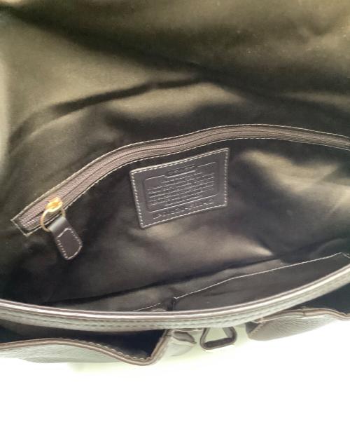COACH（コーチ）COACH (コーチ) ハンドバッグ　レザー ブラウンの古着・服飾アイテム