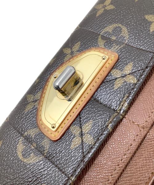 LOUIS VUITTON（ルイ ヴィトン）LOUIS VUITTON (ルイ ヴィトン) LOUIS VUITTON（ルイ　ヴィトン）　モノグラム・エトワール　ポルトフォイユ・サラ	M66556	SP5018 ブラウンの古着・服飾アイテム