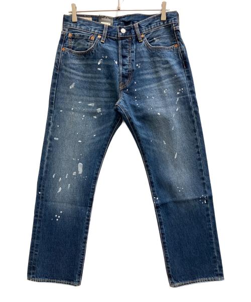 LEVI'S PReMIUM（リーバイス プレミアム）LEVI'S PReMIUM (リーバイス プレミアム) 501ペイントリペア加工デニムパンツ インディゴ サイズ:W31 未使用品の古着・服飾アイテム