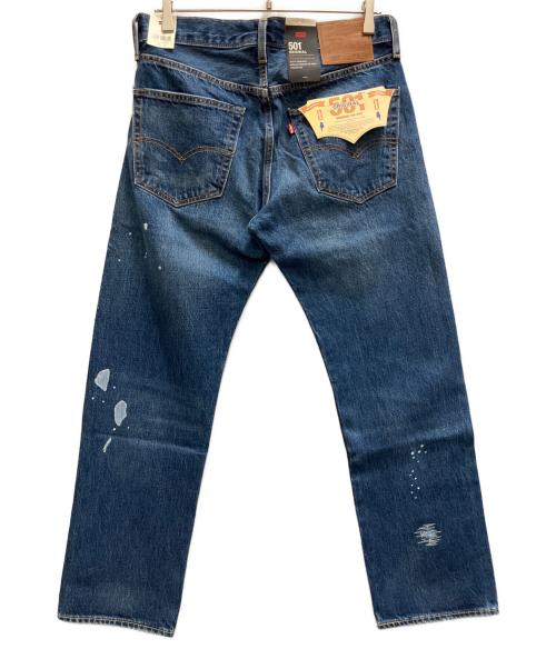 LEVI'S PReMIUM（リーバイス プレミアム）LEVI'S PReMIUM (リーバイス プレミアム) 501ペイントリペア加工デニムパンツ インディゴ サイズ:W31 未使用品の古着・服飾アイテム