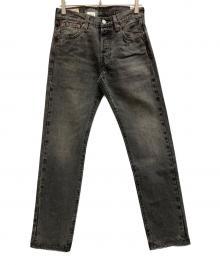 LEVI'S（リーバイス）の古着「501 ORIGINAL SELVEDGE DENIM JEANS BLACK」｜ブラック