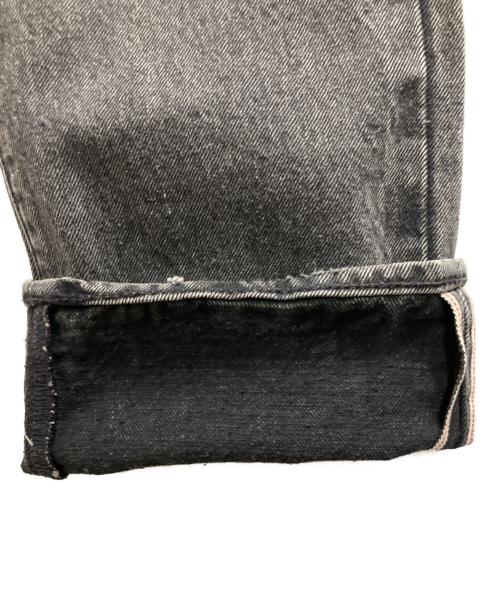 LEVI'S（リーバイス）LEVI'S (リーバイス) 501 ORIGINAL SELVEDGE DENIM JEANS BLACK ブラック サイズ:W28の古着・服飾アイテム