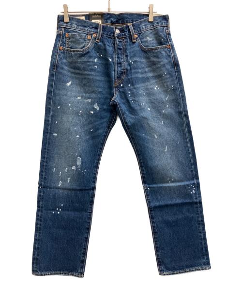 LEVI'S PReMIUM（リーバイス プレミアム）LEVI'S PReMIUM (リーバイス プレミアム) 501ペイントリペア加工デニムパンツ インディゴ サイズ:W31 未使用品の古着・服飾アイテム