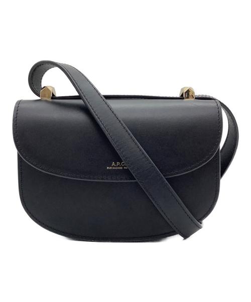 A.P.C.（アーペーセー）A.P.C. (アーペーセー) ショルダーバッグ　SAC GENEVE ブラックの古着・服飾アイテム