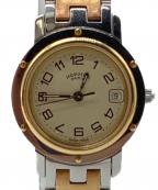 HERMESエルメス）の古着「HERMES（エルメス）　腕時計 CL4.220 クリッパー」