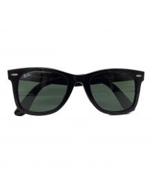 RAY-BAN（レイバン）の古着「RAY-BAN（レイバン）　RB2140-F　ORIGINAL WAYFARER CLASSIC　55□22」｜ブラック