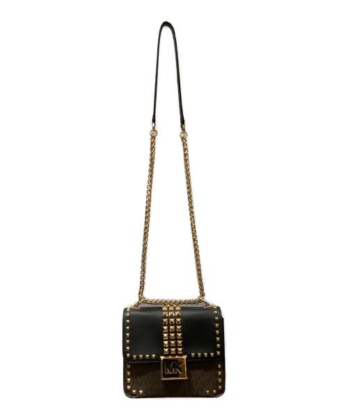 MICHAEL KORS（マイケルコース）MICHAEL KORS (マイケルコース) NEW MICHAEL KORS BAGS 35F1G6SS1B MERLO SHOULDER BAG ブラウンの古着・服飾アイテム