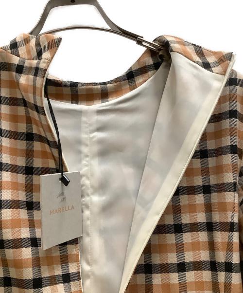 MARELLA（マレーラ）MARELLA (マレーラ) guana-dress ベージュ サイズ:SIZE 42の古着・服飾アイテム