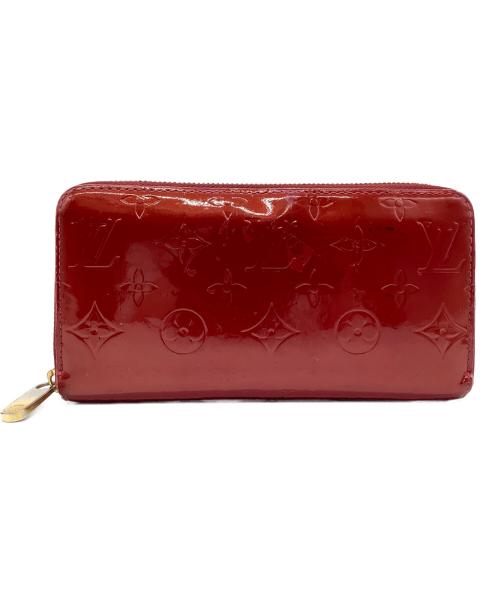 LOUIS VUITTON（ルイ ヴィトン）LOUIS VUITTON (ルイ ヴィトン) LOUIS VUITTON（ルイ　ヴィトン）　ヴェルニ　M91732　ジッピー ウォレット　CA4078 レッドの古着・服飾アイテム