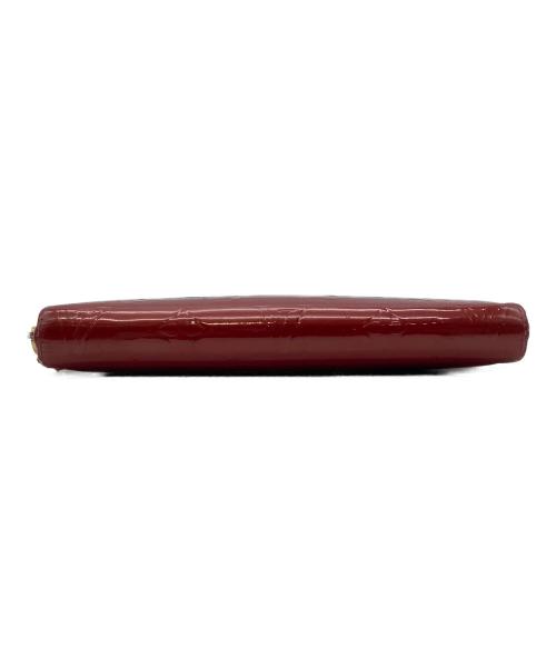 LOUIS VUITTON（ルイ ヴィトン）LOUIS VUITTON (ルイ ヴィトン) LOUIS VUITTON（ルイ　ヴィトン）　ヴェルニ　M91732　ジッピー ウォレット　CA4078 レッドの古着・服飾アイテム