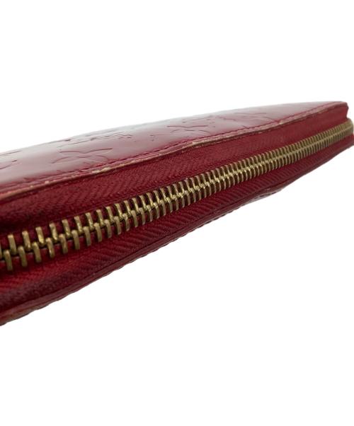 LOUIS VUITTON（ルイ ヴィトン）LOUIS VUITTON (ルイ ヴィトン) LOUIS VUITTON（ルイ　ヴィトン）　ヴェルニ　M91732　ジッピー ウォレット　CA4078 レッドの古着・服飾アイテム