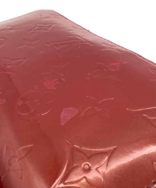 LOUIS VUITTON（ルイ ヴィトン）LOUIS VUITTON (ルイ ヴィトン) LOUIS VUITTON（ルイ　ヴィトン）　ヴェルニ　M91732　ジッピー ウォレット　CA4078 レッドの古着・服飾アイテム
