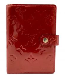 LOUIS VUITTON（ルイ ヴィトン）の古着「LOUIS VUITTON（ルイ　ヴィトン）　ヴェルニ　CA5111　Agenda fonctionnel PM」｜レッド