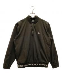 New Era（ニューエラ）の古着「ハーフジップジャケット　New Era（ニューエラ）」｜ブラック
